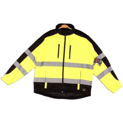 China Water Proof SL Visibility Pavement Clothing Fleece Coat Hi Vis Reflective Safety Jacket High for sale