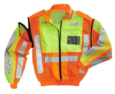 China 2022 Safety Minner Water Proof PPE Hi Yellow-Orange Mesh Yellow-Orange Hot Sale Force Uniform Reflective Jacket For Women Men for sale