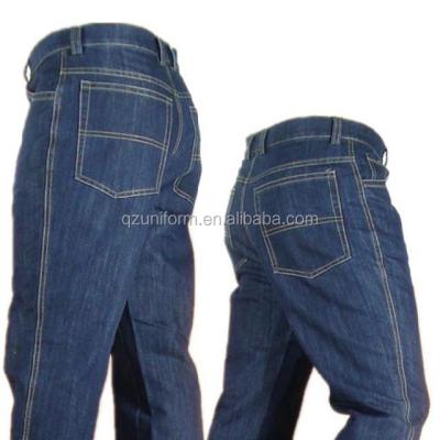 China OEM Service 100%Cotton Classic Jeans Pants Men's Breathable Jean Pants. for sale