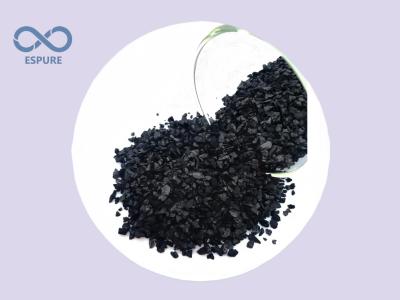 China 600mg/g  Granulated Activated Charcoal 12x40 Mesh Activated Carbon Granules 25kg for sale