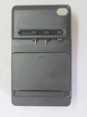 China Universal Li-ion battery charger with USA + EU AC plug and two output for sale