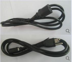 China USA AC POWER CORD WITH C14 AC inlet made in China E-Stars for sale