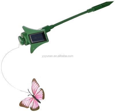 China Solar Pals Outdoor Used Floating Garden Stake, Purple Butterfly for sale