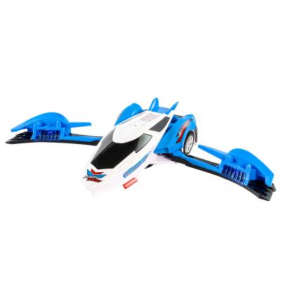 China Educational Toy Electronic Drift Stunt Remote Control Car 360 Degree Rotation Deformation Robot Car with Music and Light for sale