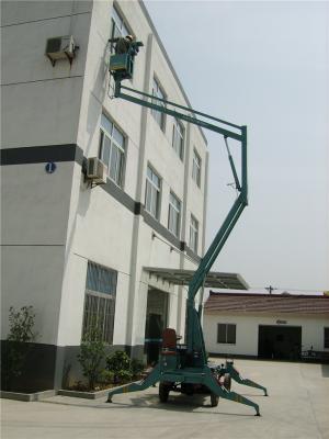 China Gemotoriseerde Elektrische Articulerende Boomlift 120 - 550 kg-Lading voor Stations Te koop