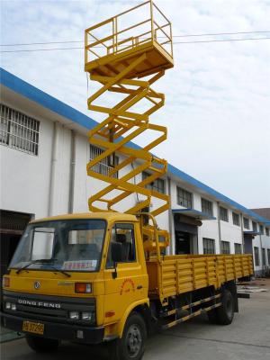 China Multi het Werkplatform van het Stichtingsaluminium, 6.5m Lift van de Hoogte de Aanhangwagen Opgezette Schaar Te koop