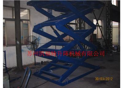 China 3000 kg laadt Hydraulische Liftladder 1,5 - 5.5Kw-Motormacht 8m Elektrische Ladderlift Te koop