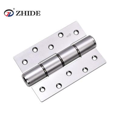 China Modern hydraulic automatic soft closing stainless steel e-type door hinges with damping buffer function for sale