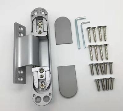 China Modern Thin Frame / 80 Kg Wall To Door Two Direction Adjustable Concealed Door Hinge for sale