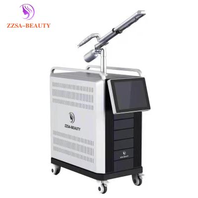 China Pigment Removal 2021 Professional ZZSA 350Ps Picolaser 1064nm 532nm Picosecond Laser Tattoo Removal for sale