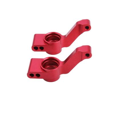 China Custom Machining Spare Parts Aluminum Rear Stub Axle Knuckle Bearing Carriers Motocycle Spare Parts CNC Motorcycle for sale