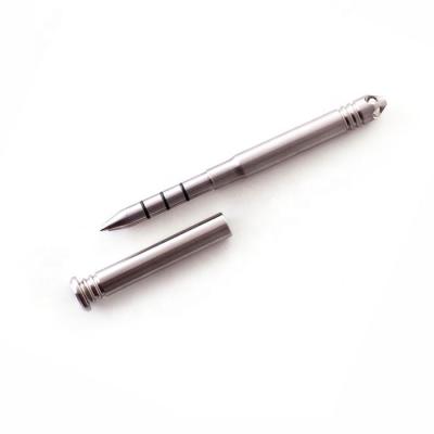 China High Precision Aluminum CNC Turning and Milling Mini Titanium Pen Component for sale