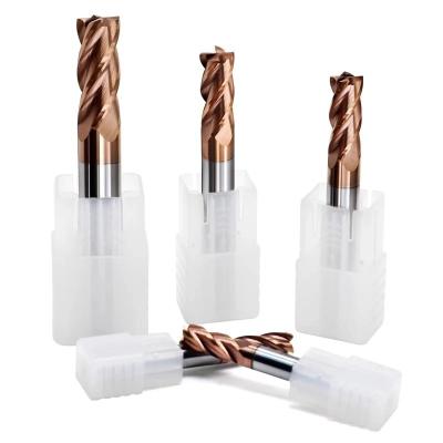 China Factory Supply Direct Solid Carbide CNC Milling Cutter Carbide End Mill Cutting Tools For Stainless Steel for sale