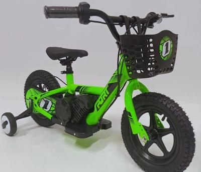 China Aluminum alloy Electric balance bike for kids 24V  Children no pedal Riding 12inch Electric kids Toy bike for sale