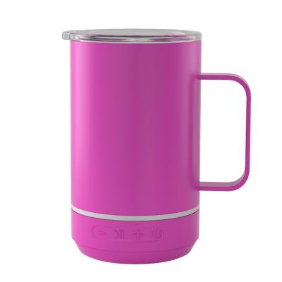 China Visual Appeal Insulated Stainless Steel Coffee Mugs Double Wall Vacuum Tumbler Sublimation Cup Travel Mugs With Handles for sale