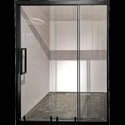 China Modern Simple Clear Bathroom Shower Enclosure Tempered Glass Shower Enclosure Luxury for sale