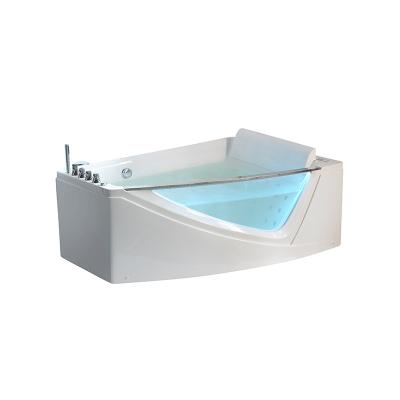 China New Design Large Freestanding Space Spa Bathtub Massage Bathroom Indoor Massage Bathtub for Hotel for sale