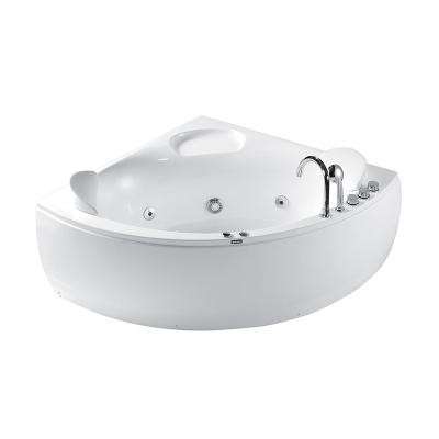 China New Design Hotel Freestanding Indoor Acrylic Bathroom Bathtub Large Space Bathtub Spa for sale