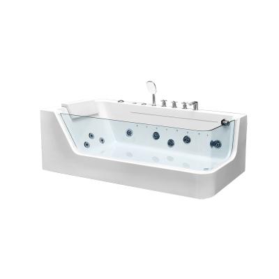 China Large Space Manufacturer Massage Freestanding Bathtub Whirlpool Large Shower And Bathtub for sale