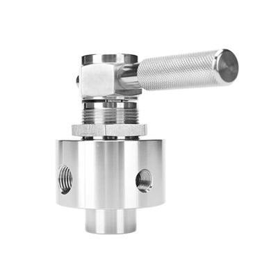 China 3 Way Stainless Steel General Female Plug Valves for sale