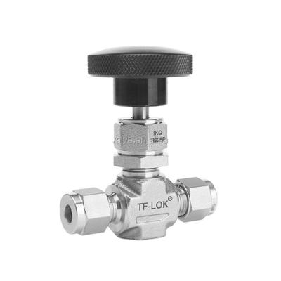 China General stainless steel flange end needle suction check valve//scv for sale