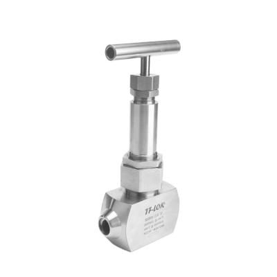 China general high temperature bellows-sealed ss316 needle valve for sale