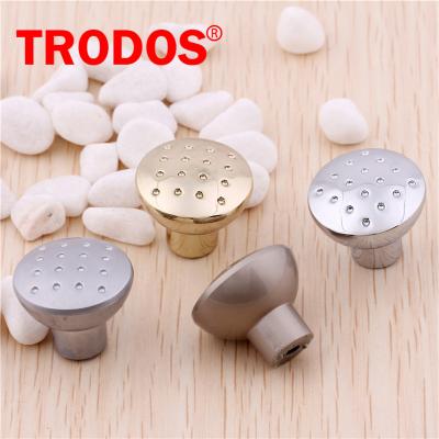 China Contemporary Hot Sale Factory Direct Antirust Modern Trodos Cabinet Furniture Parts Handles Metal Knob for sale