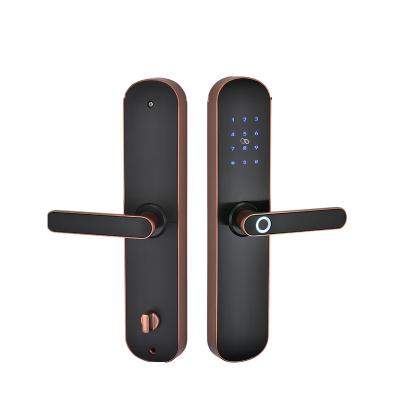 China Biometric Apartment Trodos Security App Wifi Digital Electronic Code IC Card For Fingerprint Door Lock Smart Home for sale