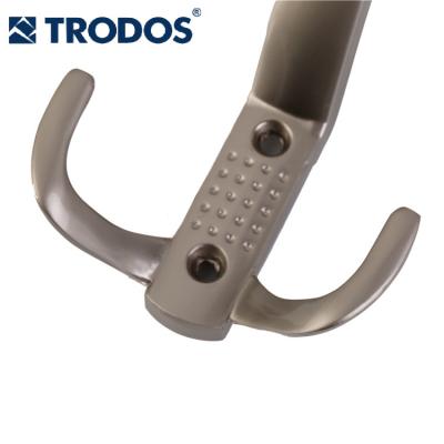 China Factory direct viable anti-corrosion hanger hot sale Trodos zinc alloy clothes wall hook for sale