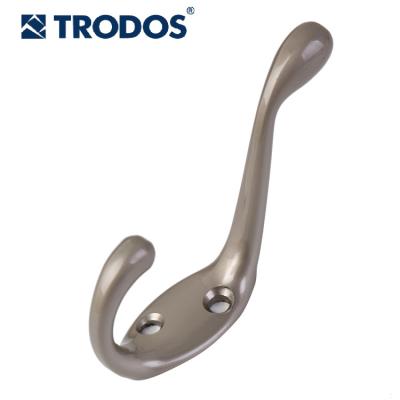 China Cheap Workable Trodos Factory Price Anti Corrosion And Rust Metal Wall Hanging Clothes Hook for sale