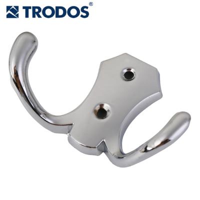 China Trodos Factory Price Durable Cheap Antirust Custom Coat Metal Wall Clothes Hook for sale