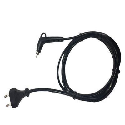 China European style COMPUTER power cord for hair dryer and straightener for sale