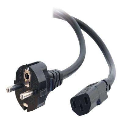 China European COMPUTER Schuko CEE7/7 straight to C13 power cord for sale