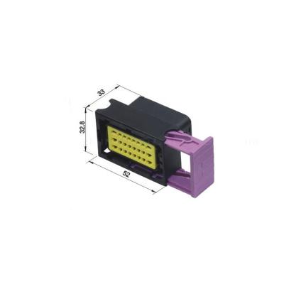 China Wire To Wiring Enclosure Box For 24 Pin Connectors Automotive ECU Aluminum PCB Female 24P Adapters for sale