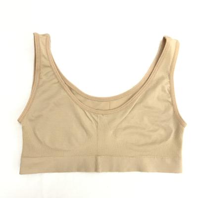 China Wholesale Breathable Women And Kids Teen Girls Seamless Bra Without Padded for sale