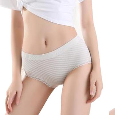 China Twill Cotton Antibacterial Comfortable Panties With Cotton Crotch Lace Ladies Breathable Underwear For Women for sale