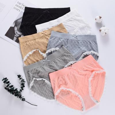 China Factory Factory Wholesale Antibacterial Comfortable Ladies Underwear Lace Seamless Panties For Women for sale