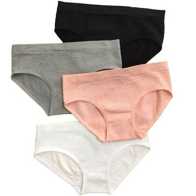 China OEM Breathable Hot Low Rise Seamless Panties Wholesale Bikini Underwear For Women for sale