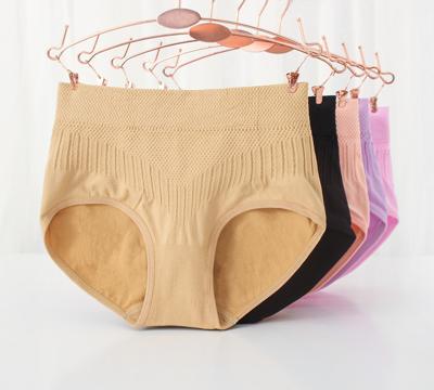 China Mid-Rise Breathable Seamless Female Briefs Panties Breathable Panties for Women Comfortable Women's Underwear for sale