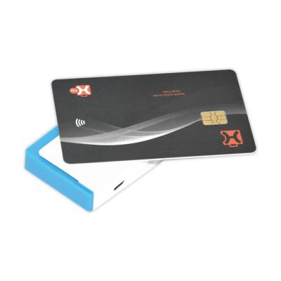 China ABS/IC/MSR NFC 3 in 1 BT Mpos MPR110 credit card payment machine mobile card reader for sale