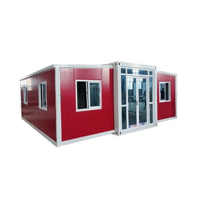 China Prefab 40 Foot Movable Luxury Isolation Booth Expandable Container House With Bedroom Columbia for sale