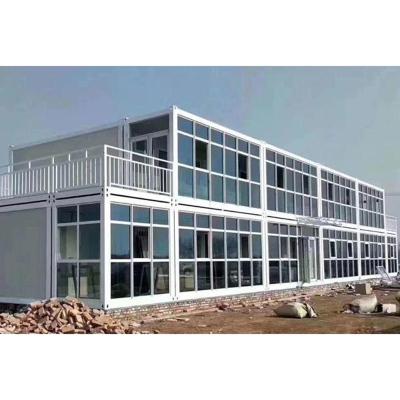 Cina Customized Steel Structure Frame Modern Container House Prefab Houses Container Office in vendita