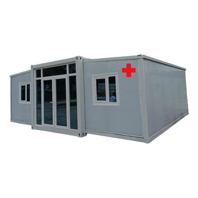 China Prefab Mobile Prefabricated House Container Modular Portable Hospitals Cabins en venta