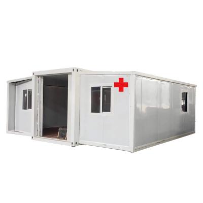 China Fast Build Isolation Rooms Prefabricated House Mobile Hospital Container Clinic Modular for sale