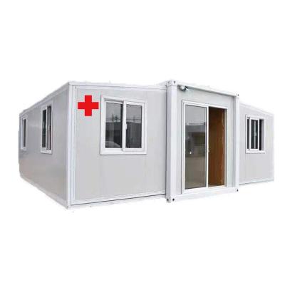 China Prefab Mobile Prefabricated Expandable Container Casas Movile Field Hospital House Design For Camp en venta