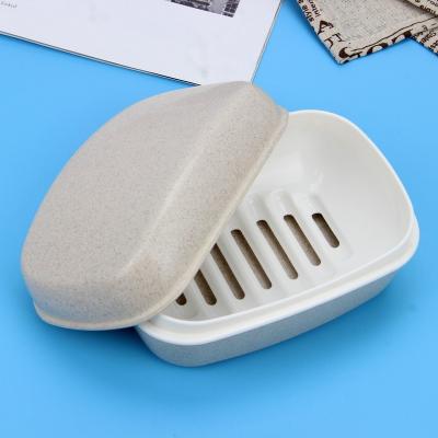 China 2022 Eco-Friendly Wholesale Sustainable Bathtub Plastic Soap Holder Soap Dish for sale