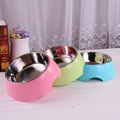 China High quality 2022 non-automatic dog cats dog feeder stainless steel eco-friendly plastic slow dog bowl for sale