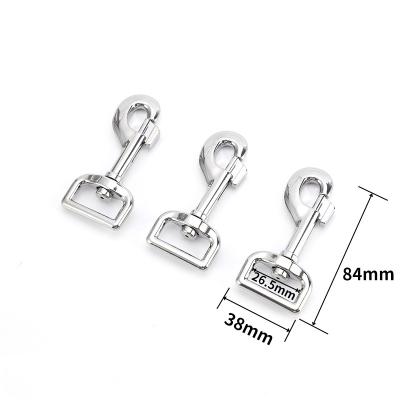 China High Quality Zinc Alloy Swivel Eye Snap Hooks/swivel Bolt Snap Hook Carabiner For Dog Leash en venta