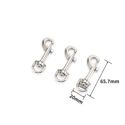 China Snap Clips For Rope Heavy Duty Zinc Alloy Flagpole Snap Hooks With Swivel Eyelet Dog Chain en venta