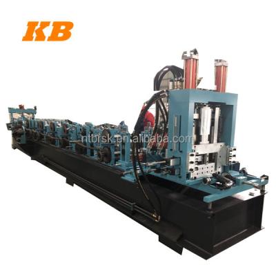 China Building Material Stores Galvanized Steel Profile C Channel Cold Roll Forming Machine former c z purlin roll bending machine for sale